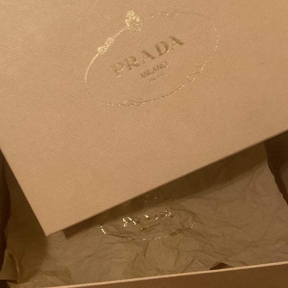 Prada Capretto Basic Cipria in black with dust bag, box, and spare heel lifts - Picture 11 of 12